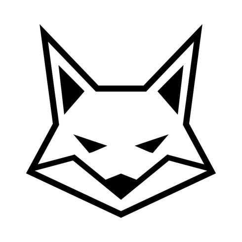 490x490 Fox Face Logo Vector Icon