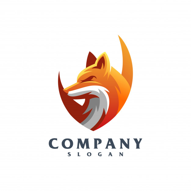 626x626 Fox Logo Vector Vector Premium Download