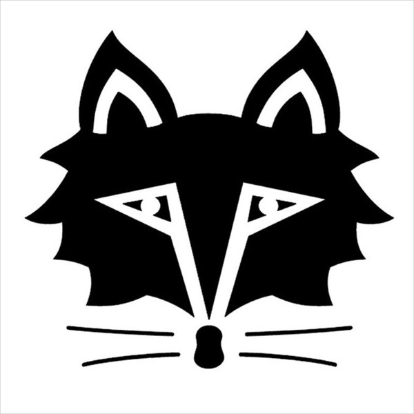 600x600 Beautiful Fox Silhouettes