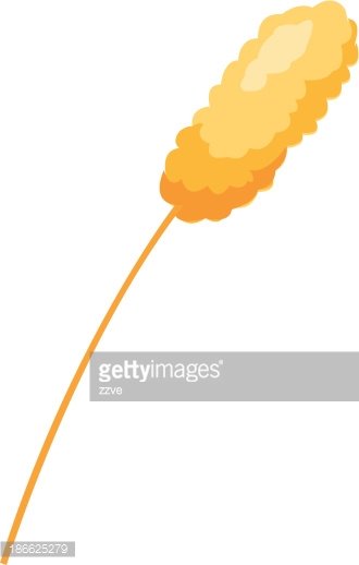 330x518 Vector Icon Fox Tail Stock Vectors