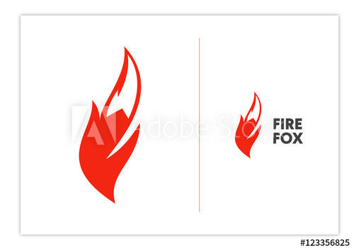 500x354 Fire Fox, Fox Tail, F Letter