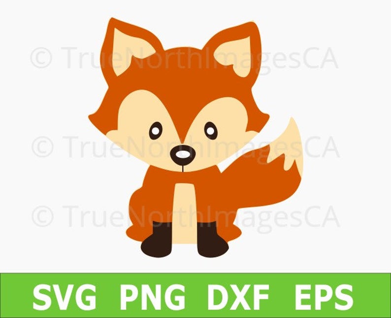 794x647 Fox Fox Vector Fox Clipart Baby Fox Woodland Etsy