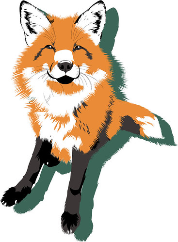367x499 Hap Hap Blog Fox Vector Art