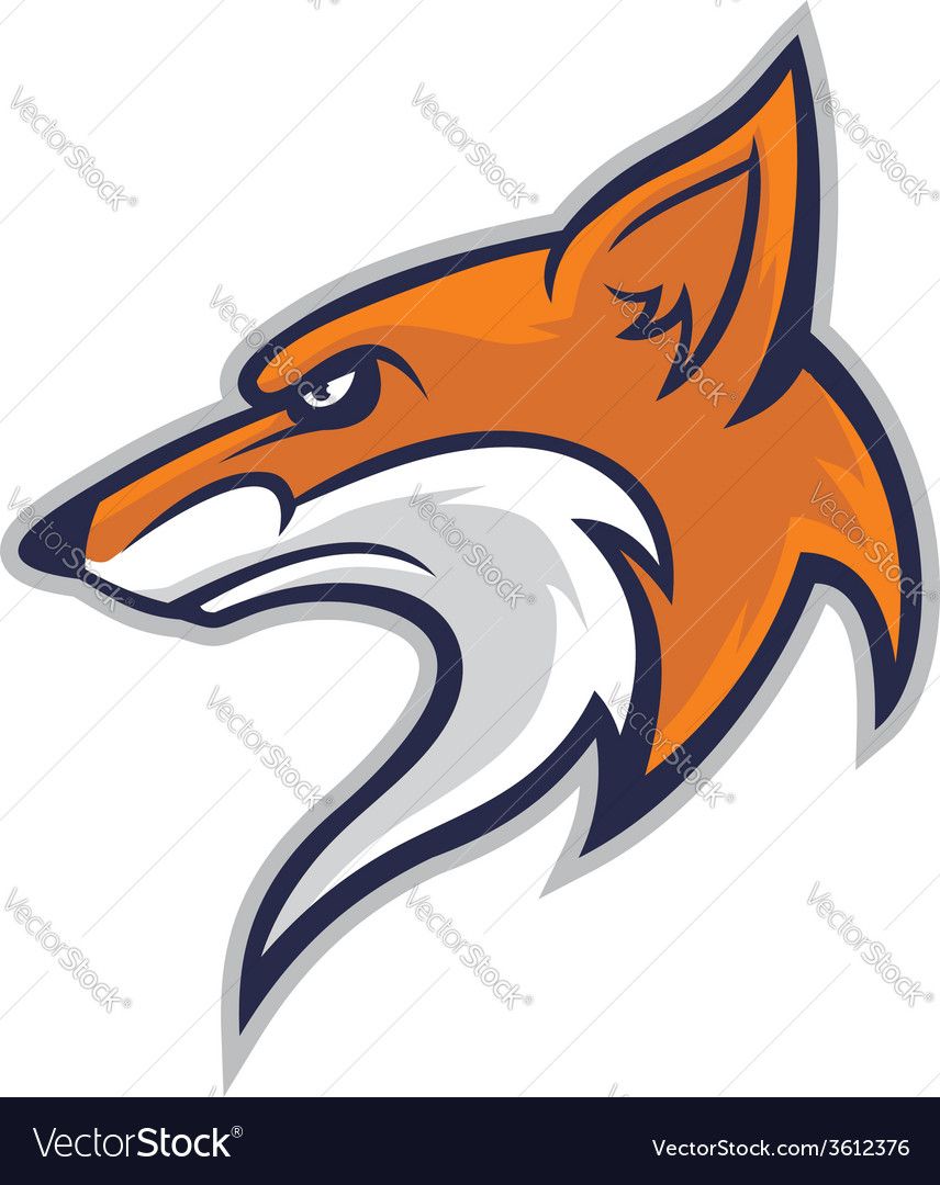 856x1080 Lacoste Fox Head, Fox, Vector Free