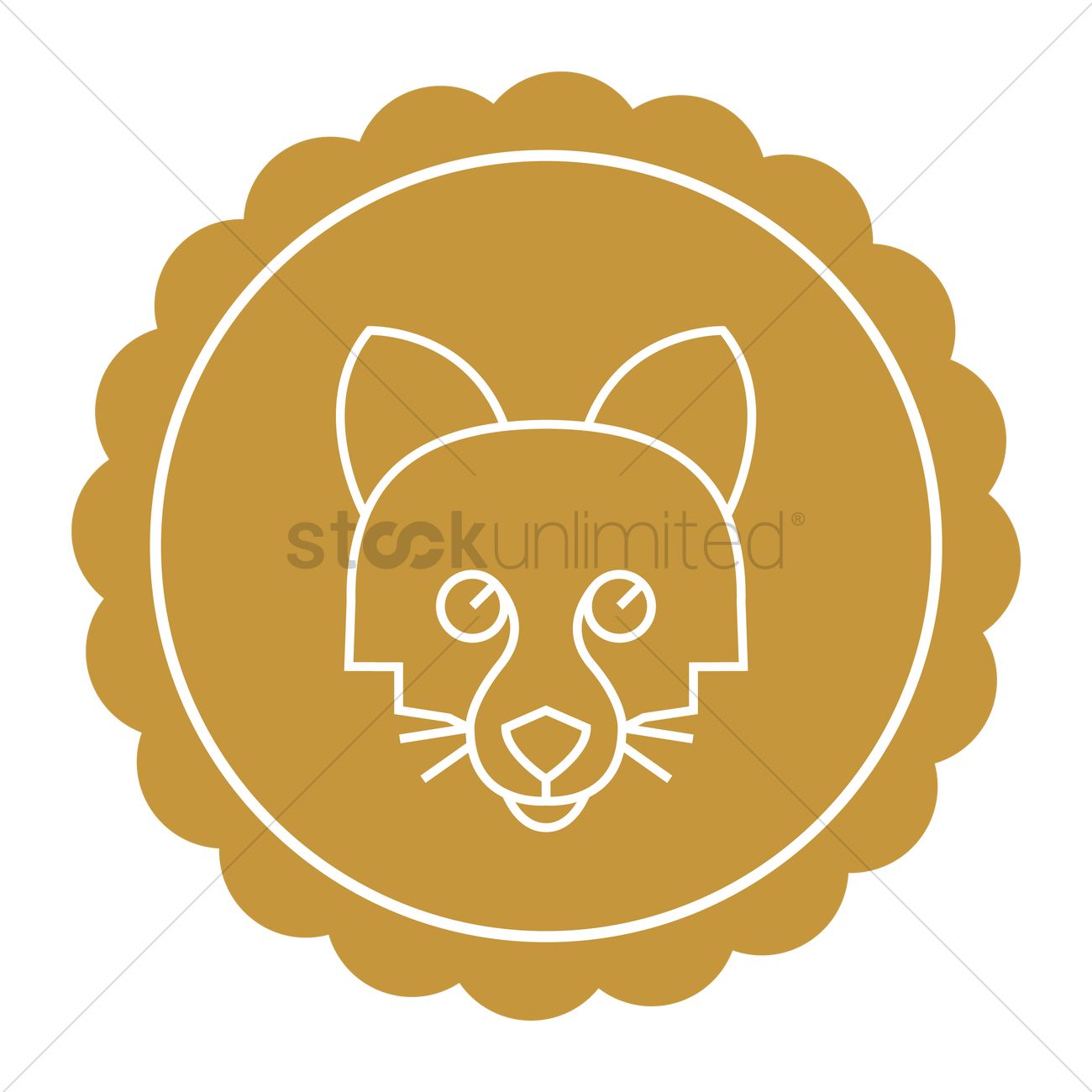 1300x1300 Free Fox Vector Image