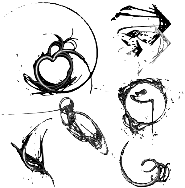 600x610 Free Fractal Vector Art