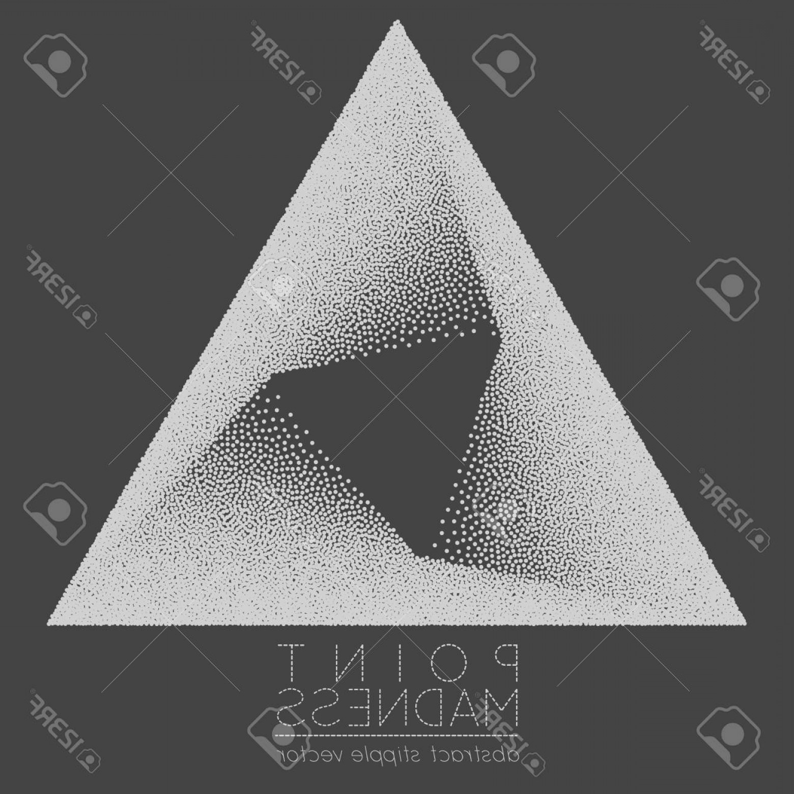 1560x1560 Photostock Vector Fractal Vector Illustration Of Abstract Dotted