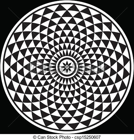 450x470 Fractal Vector Clipart