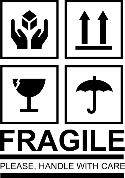 420x599 Fragile Symbol Clip Art