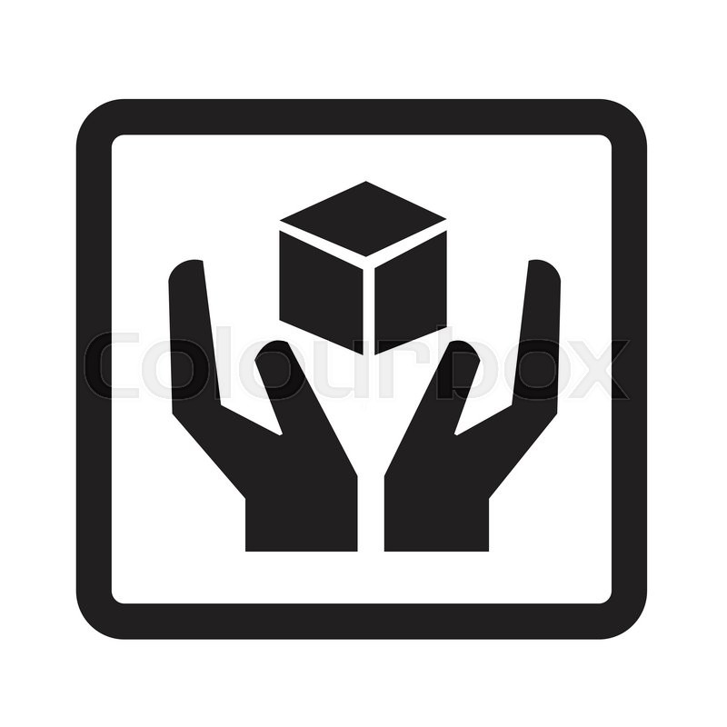 800x800 Fragile Icon Symbol Illustration Stock Vector Colourbox