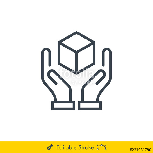 500x500 Line Icon With Care