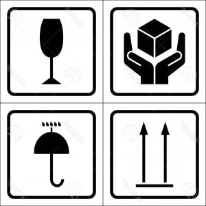 300x300 Photostock Vector Packaging Symbols Vector Package Icons