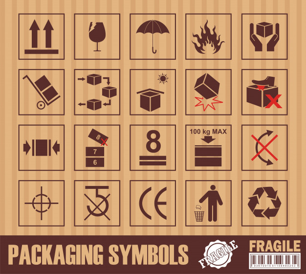 Fragile Symbol Vector at Vectorified.com | Collection of Fragile Symbol ...