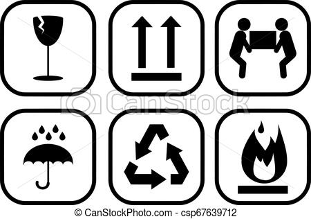 450x316 Packaging Symbols Vector Packaging Symbols Vector For Flammable