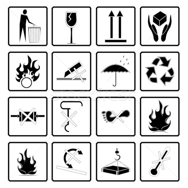 600x600 Fragile Symbol Vector Illustration Vectomart