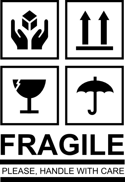 408x593 Fragile Clip Art