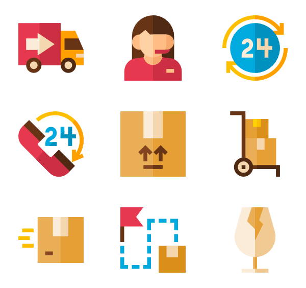 600x564 Fragile Icons