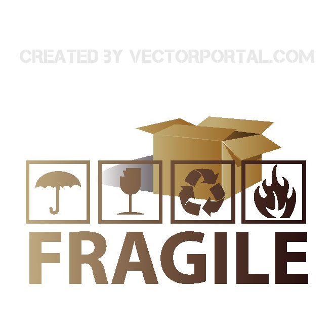 Fragile Vector At Collection Of Fragile Vector Free