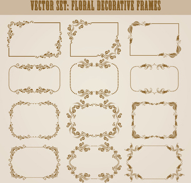 385x368 Decorative Frame Vector Free Vector Download