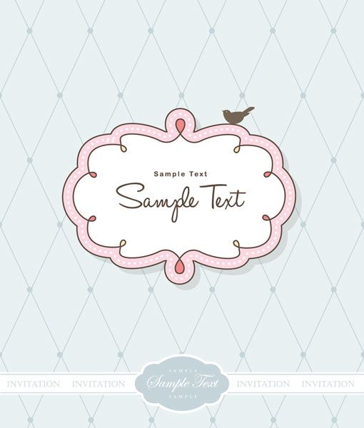 510x600 Cute Frame Clip Art Cute Vector Frames Set Of Nice And Cute