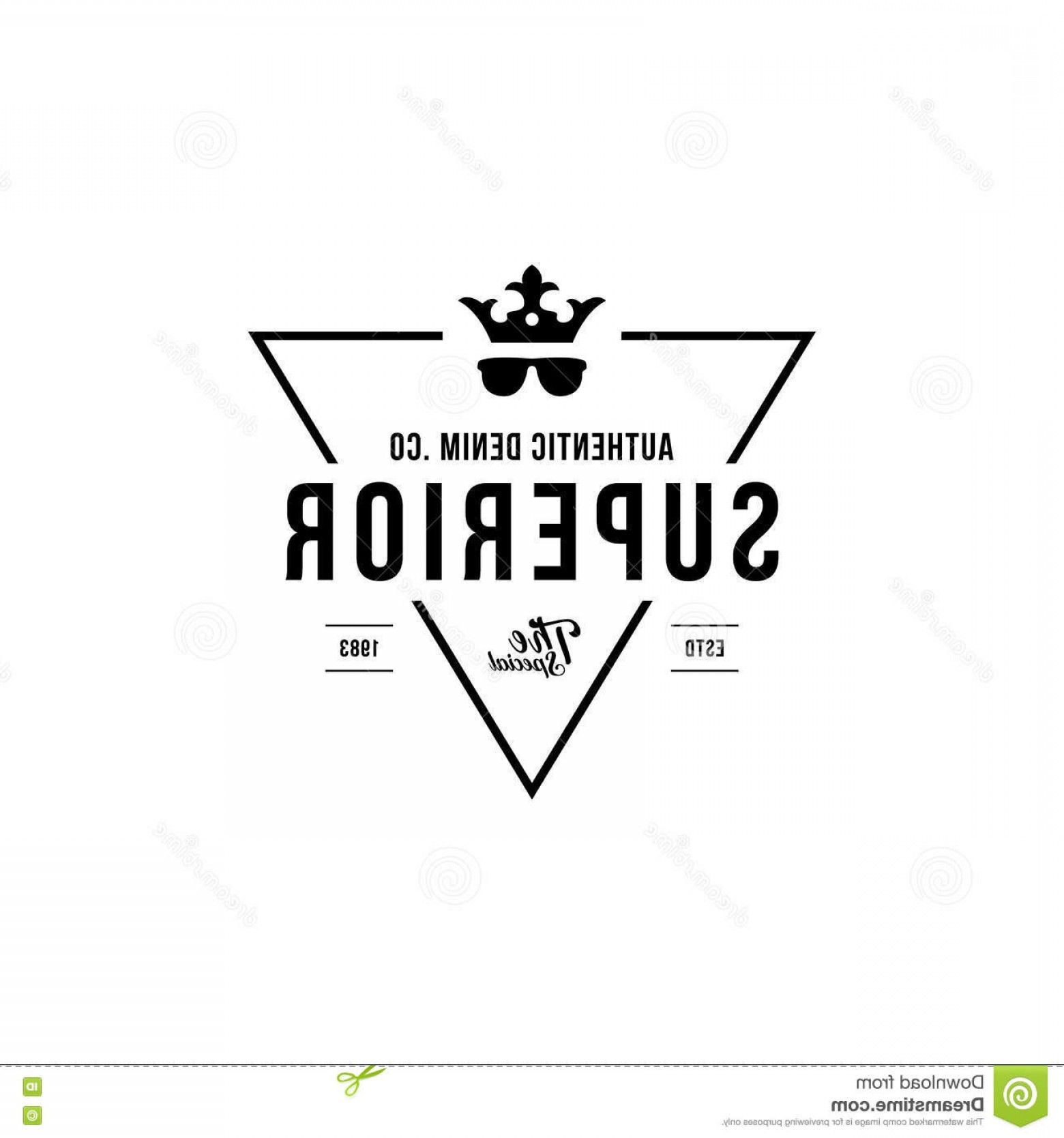 1560x1668 Stock Illustration Vintage Denim Jeans Frame Logo Classical