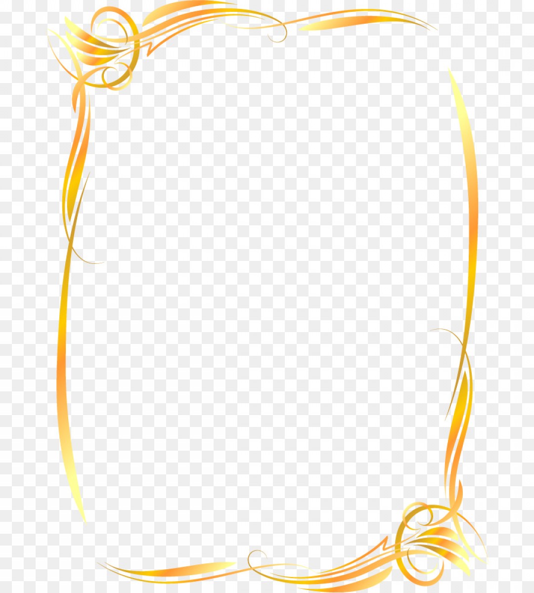 1080x1200 Png Euclidean Vector Computer Ornate Gold Frame V Handandbeak