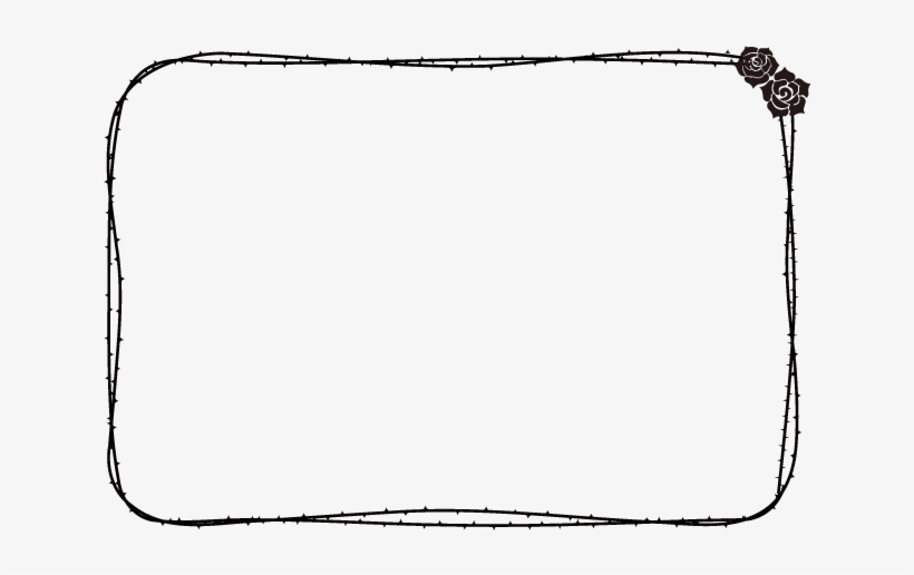 820x516 Rose Vector Frame