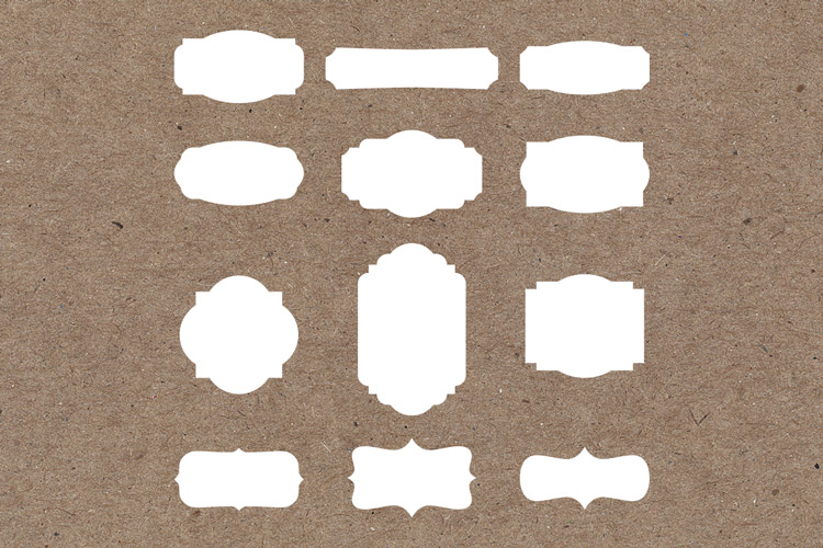 750x500 Vintage Frames Vector Pack Design Panoply