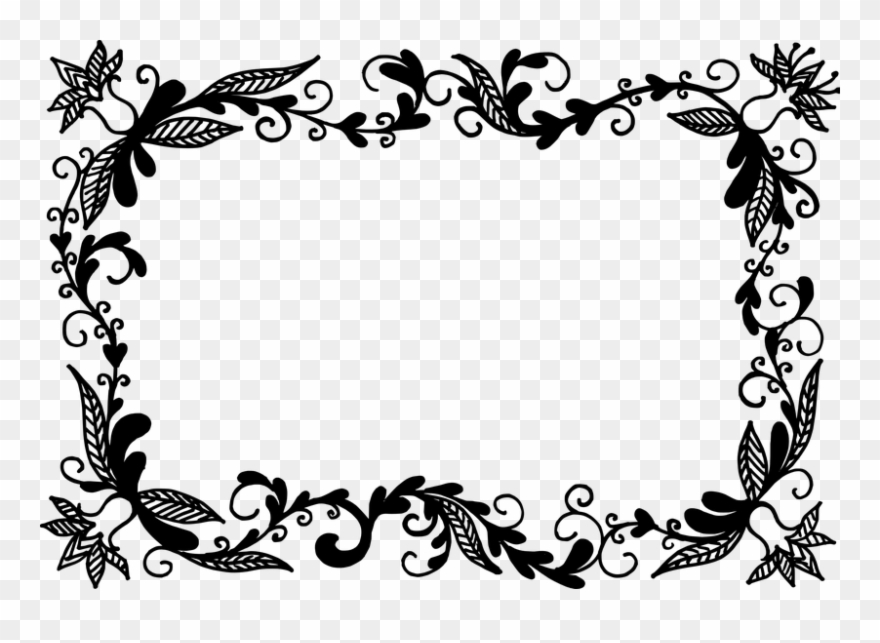 880x643 Frame Vector Png