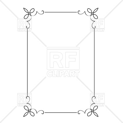 400x400 Decorative Frame Vector Image Of Borders And Frames Prague