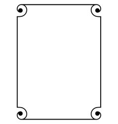 Simple Black Ornamental Decorative Frame Vector Border Paper 238x250 Simple Black Ornamental Decorative Frame Vector Border Paper