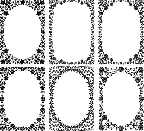 Black Floral Frame Vector Free Vectors Ui Download 499x453 Black Floral Frame Vector Free Vectors Ui Download