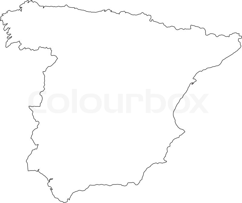 800x669 France Map Outline