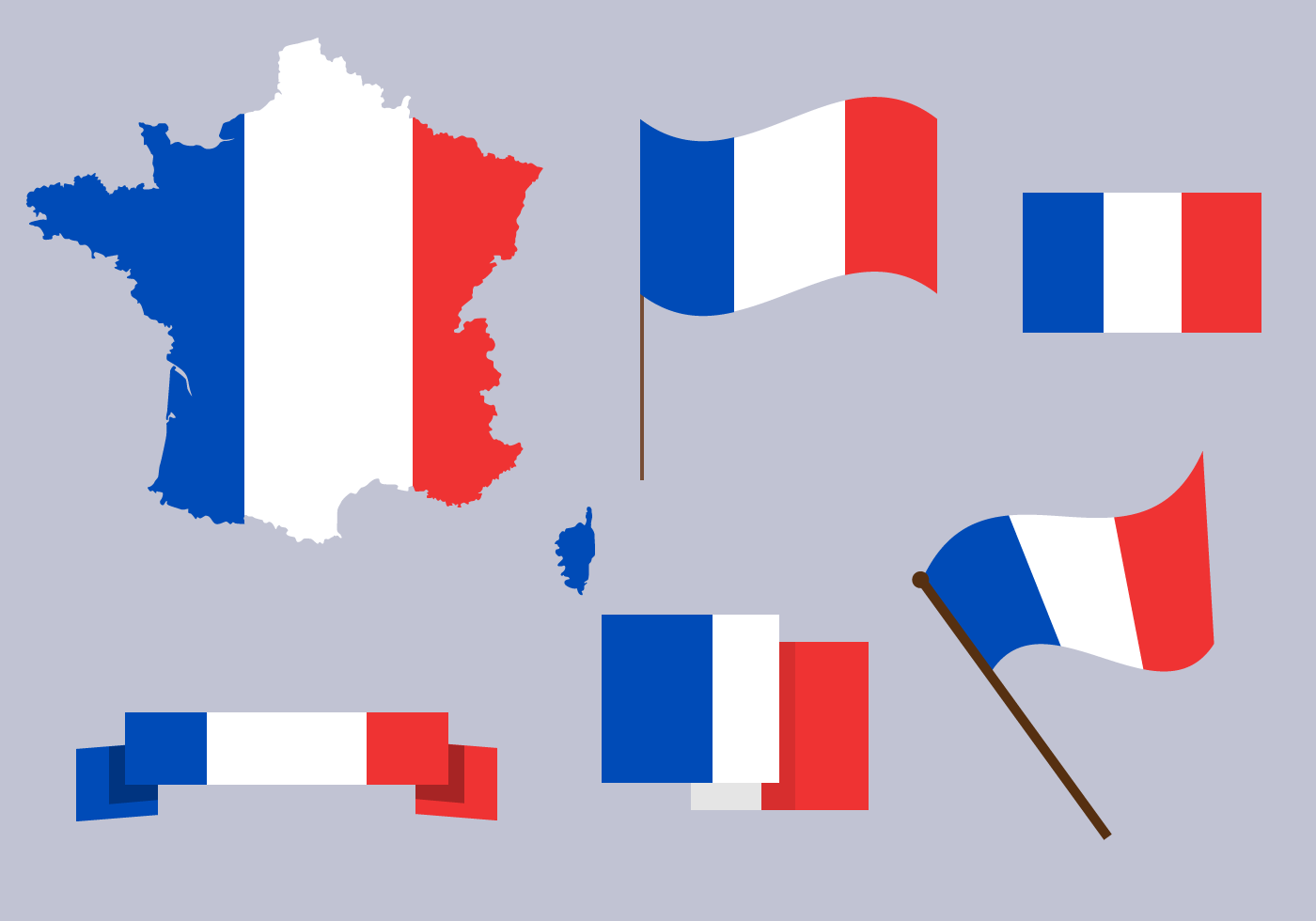 1400x980 France Free Vector Art