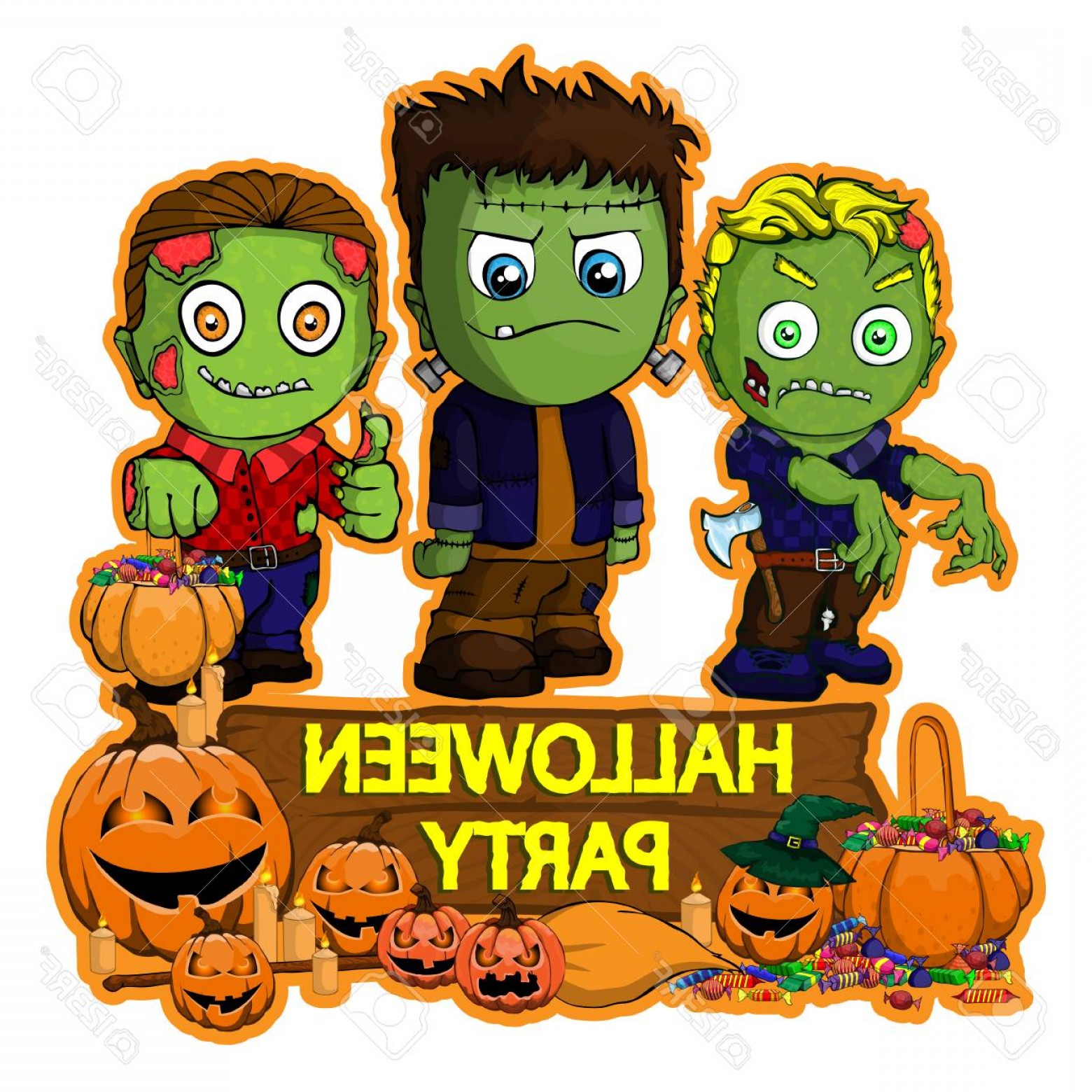 1560x1560 Frankenstein Vector Poster Savoyuptown