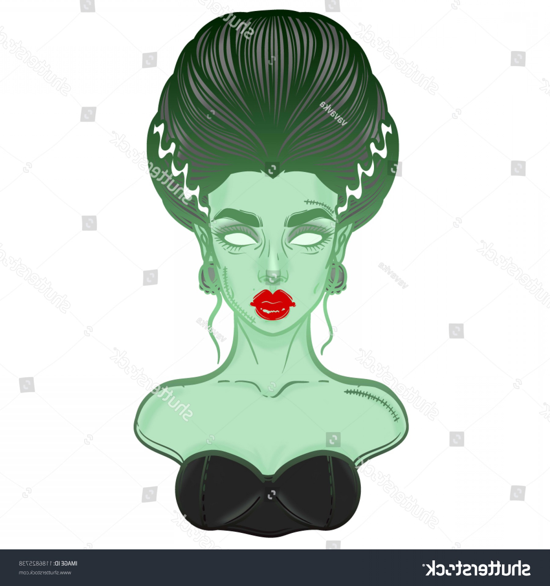 1800x1920 Sexy Frankenstein Vector Art Catamart