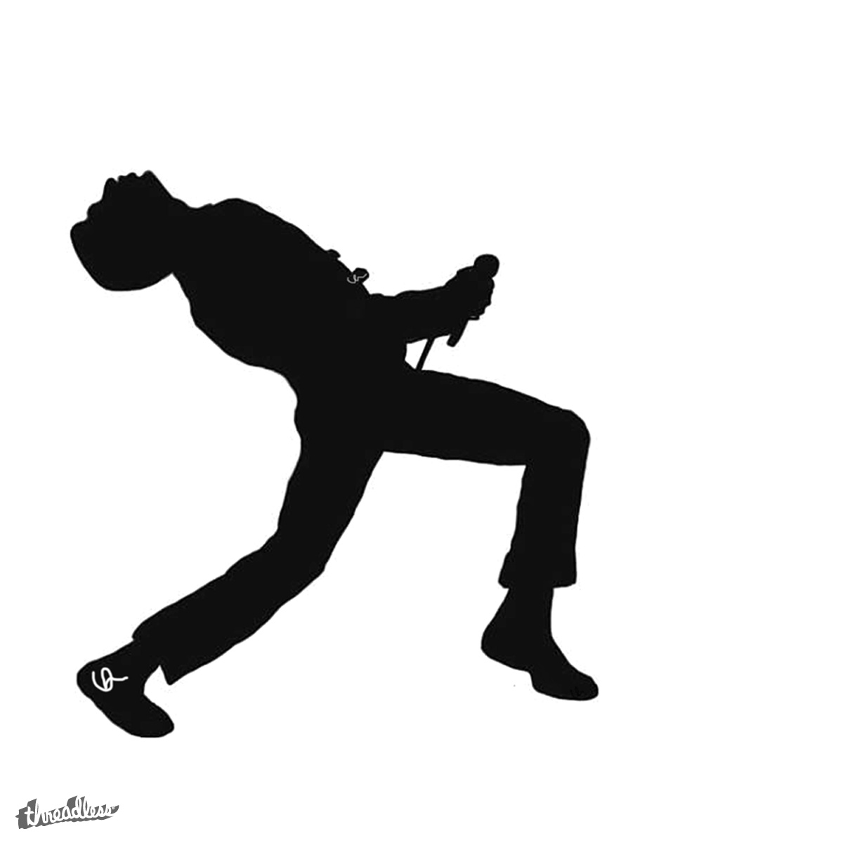 1200x1200 Score Freddie Mercury Silhouette