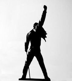 236x264 Freddie Mercury Silhouette