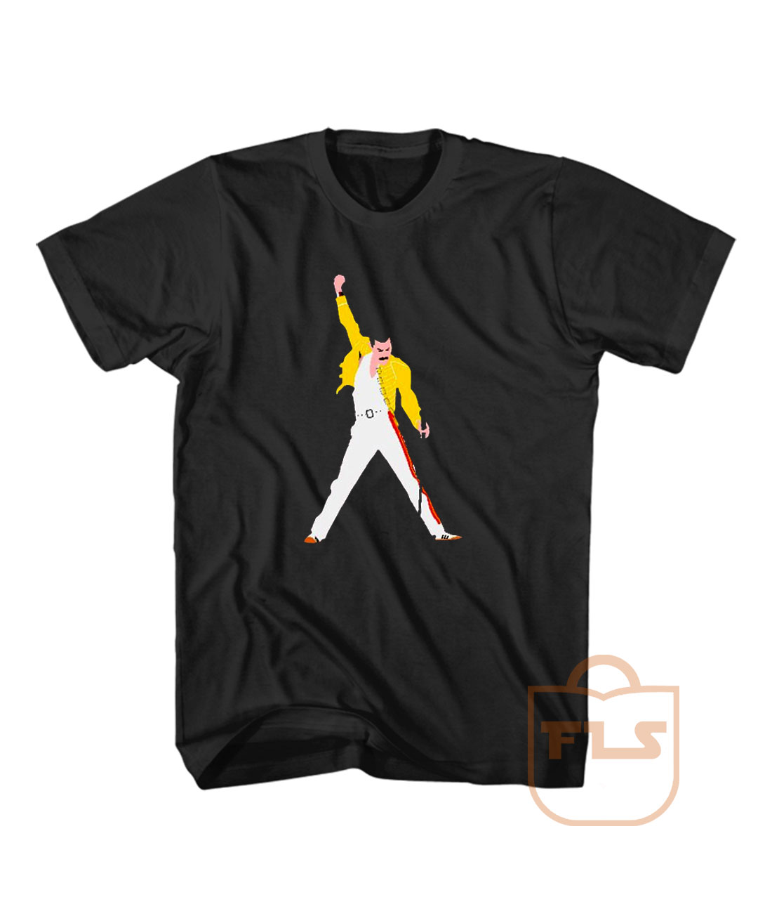 1100x1294 Freddie Mercury Tribute Concert Vector T Shirt Men Women