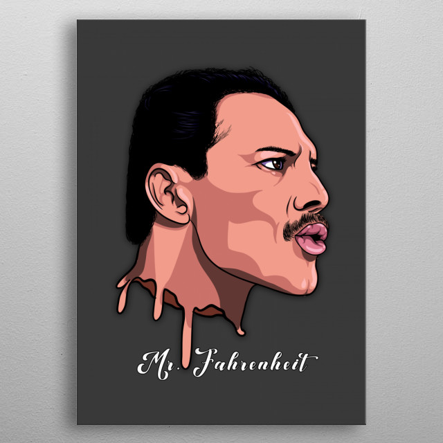 640x640 Freddie Mercury Vector Art