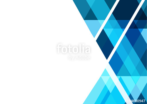 Blue Geometric Abstract Vector Background Design For Business 500x354 Blue Geometric Abstract Vector Background Design For Business