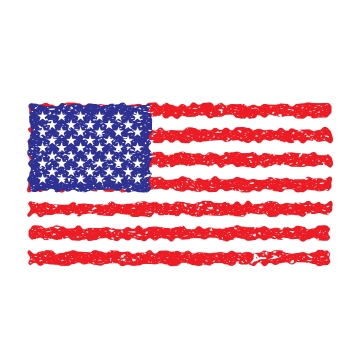 360x360 Usa Flag Vector, Free Download American Flag, Flags, Flag Vector