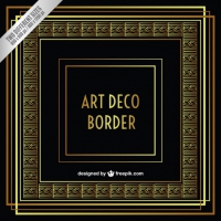 200x200 Art Deco Border Free Vector Graphic Art Free Download
