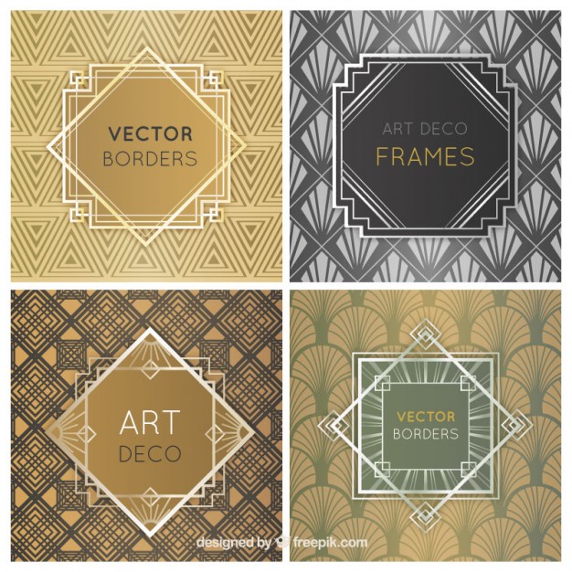 626x626 Art Deco Border Vectors, Photos And Free Download