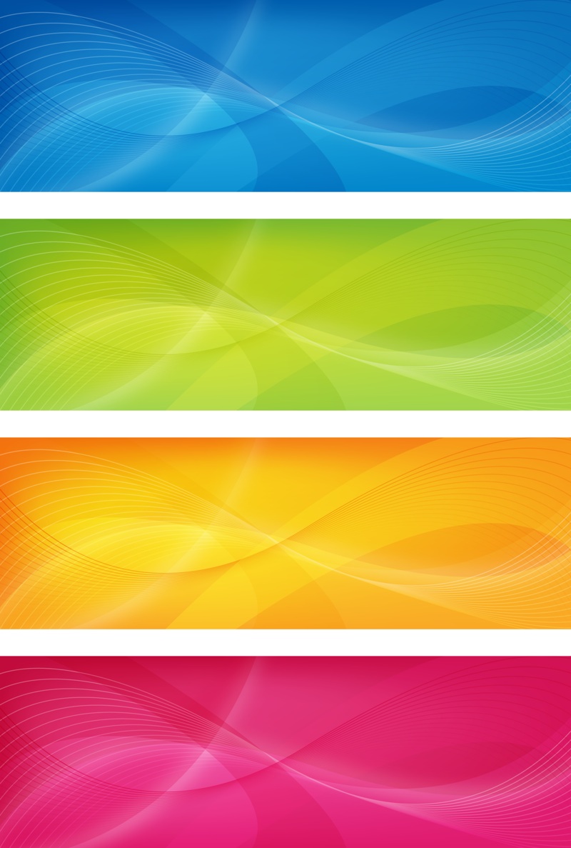 800x1187 Banners With Waves Vector Free Stock Vector Art Illustrations