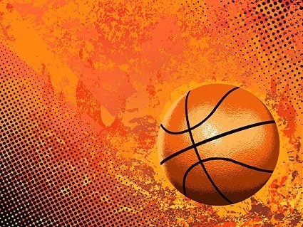 425x319 Basketball Free Vector Download