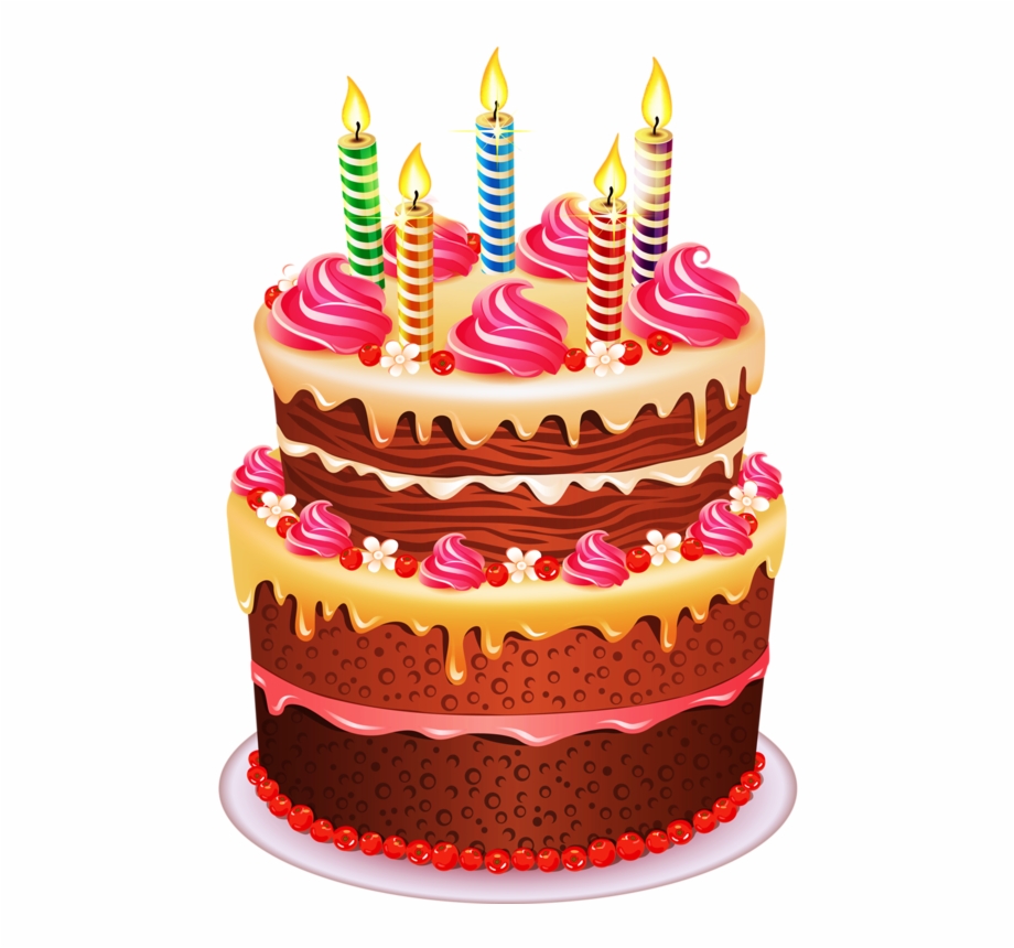 920x860 Page Birthday Cake Vector Png