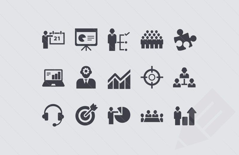 800x518 Business Vector Icon Set Freebies Tools For Designers Vector