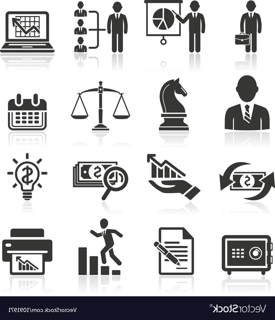 929x1080 Hd Simple Vector Business Icons Drawing Free Vector Art, Images