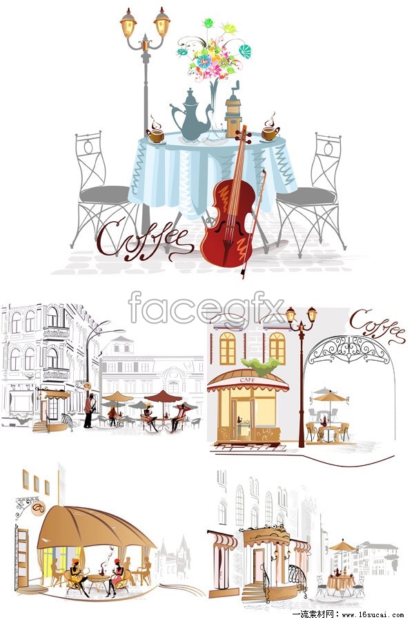 Free Cafe Vector
